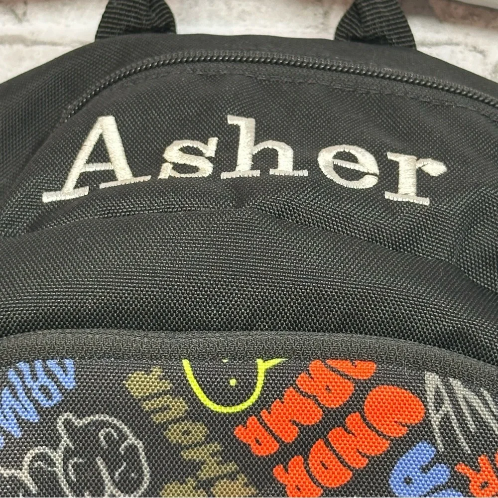 UNDER ARMOUR HUSTLESPORT Bookbag Backpack ASHER Personalized 21in X 16in READ